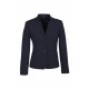 Womens Comfort Wool Stretch Short Jacket with Reverse Lapel Womens Comfort Wool Stretch Short Jacket with Reverse Lapel