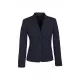 Womens Comfort Wool Stretch Short Jacket with Reverse Lapel Womens Comfort Wool Stretch Short Jacket with Reverse Lapel