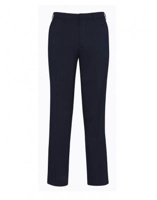 Mens Comfort Wool Stretch Slimline Pant