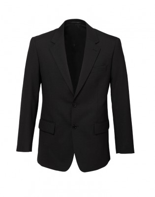 Mens Comfort Wool Stretch 2 Button Classic Jacket