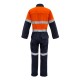 Mens Orange Flame Overall - Hoop Taped
