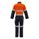 Mens Orange Flame Overall - Hoop Taped