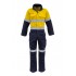 Mens Orange Flame Overall - Hoop Taped