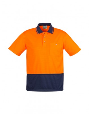 Unisex Hi Vis Basic Short Sleeve Polo