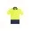 Unisex Hi Vis Basic Short Sleeve Polo - Yellow/Navy