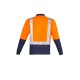 Mens Hi Vis Spliced Long Sleeve Polo - Shoulder Taped