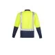 Mens Hi Vis Spliced Long Sleeve Polo - Shoulder Taped