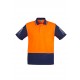 Mens Hi Vis Zone Short Sleeve Polo