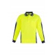 Mens Hi Vis Squad Long Sleeve Polo