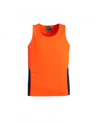 Mens Hi Vis Squad Singlet