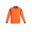 Mens Hi Vis Aztec Long Sleeve Polo - Orange/Charcoal