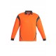 Mens Hi Vis Aztec Long Sleeve Polo