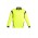 Mens Hi Vis Aztec Long Sleeve Polo - Yellow/Charcoal