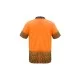 Mens Hi Vis Tracks Short Sleeve Polo