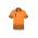 Mens Hi Vis Tracks Short Sleeve Polo - Orange/Charcoal