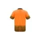Mens Hi Vis Tracks Short Sleeve Polo