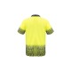 Mens Hi Vis Tracks Short Sleeve Polo