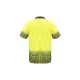 Mens Hi Vis Tracks Short Sleeve Polo