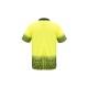 Mens Hi Vis Tracks Short Sleeve Polo