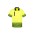 Mens Hi Vis Tracks Short Sleeve Polo - Yellow/Navy