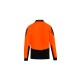 Mens Hi Vis Flux Long Sleeve Polo