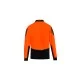 Mens Hi Vis Flux Long Sleeve Polo