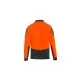 Mens Hi Vis Flux Long Sleeve Polo