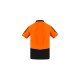 Mens Hi Vis Flux Short Sleeve Polo