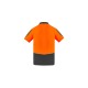 Mens Hi Vis Flux Short Sleeve Polo