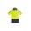 Mens Hi Vis Flux Short Sleeve Polo - Yellow/Navy