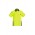 Mens Hi Vis Komodo Short Sleeve Polo - Yellow/Charcoal