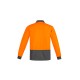 Mens Hi Vis Comfort Back Long Sleeve Polo