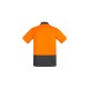Mens Hi Vis Comfort Back Short Sleeve Polo