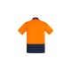 Mens Hi Vis Comfort Back Short Sleeve Polo