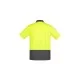 Mens Hi Vis Comfort Back Short Sleeve Polo