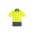 Mens Hi Vis Comfort Back Short Sleeve Polo - Yellow/Charcoal