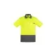Mens Hi Vis Comfort Back Short Sleeve Polo