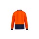 Mens Hi Vis Cotton Long Sleeve Polo