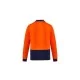 Mens Hi Vis Cotton Long Sleeve Polo