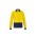 Mens Hi Vis Cotton Long Sleeve Polo - Yellow/Navy