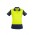 Womens Hi Vis Zone Short Sleeve Polo - Yellow/Navy