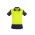 Womens Hi Vis Zone Short Sleeve Polo - Yellow/Navy