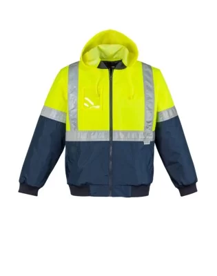 Mens Hi Vis Quilted Flying Jacket