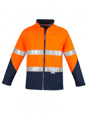 Unisex Hi Vis Softshell Jacket