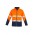 Unisex Hi Vis Softshell Jacket - Orange/Navy