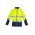 Unisex Hi Vis Softshell Jacket - Yellow/Navy