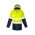 Mens Hi Vis Ultralite Waterproof Jacket - Yellow/Navy