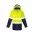 Mens Hi Vis Ultralite Waterproof Jacket - Yellow/Navy