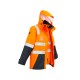 Mens Hi Vis 4 In 1 Waterproof Jacket