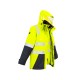 Mens Hi Vis 4 In 1 Waterproof Jacket